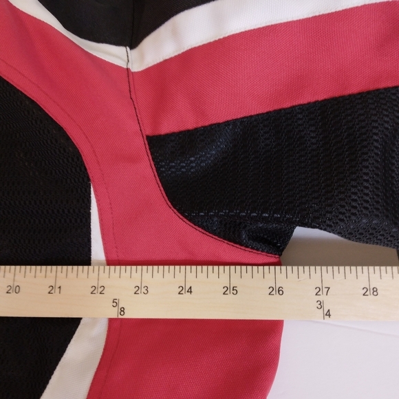 2X Bilt BLM 9 Motorcycle Jacket Padded Red Black White Zip out liner - Picture 12 of 12